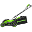 Газонокосилка Greenworks GD40LM361K5, 40V, 36 см, c АКБ 5 А/ч и ЗУ 2А