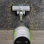Пылесос вертикальный акк. Greenworks SV24532, 24V, б/щет, 350 Вт, 21 кПа, электрощетка, 3 насадки, LED, белый+зеленый, 1х8Ач и ЗУ 