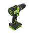 Дрель-шуруповерт ударная акк. Greenworks HD560, 24V, АКБ 2х2Ач и ЗУ 