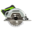 Пила циркулярная  Greenworks GD24CS, 185 мм, 24V, бесщеточная, 4 А/ч и 2 А ЗУ